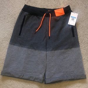 Nike tech pack standard fit straight leg shorts